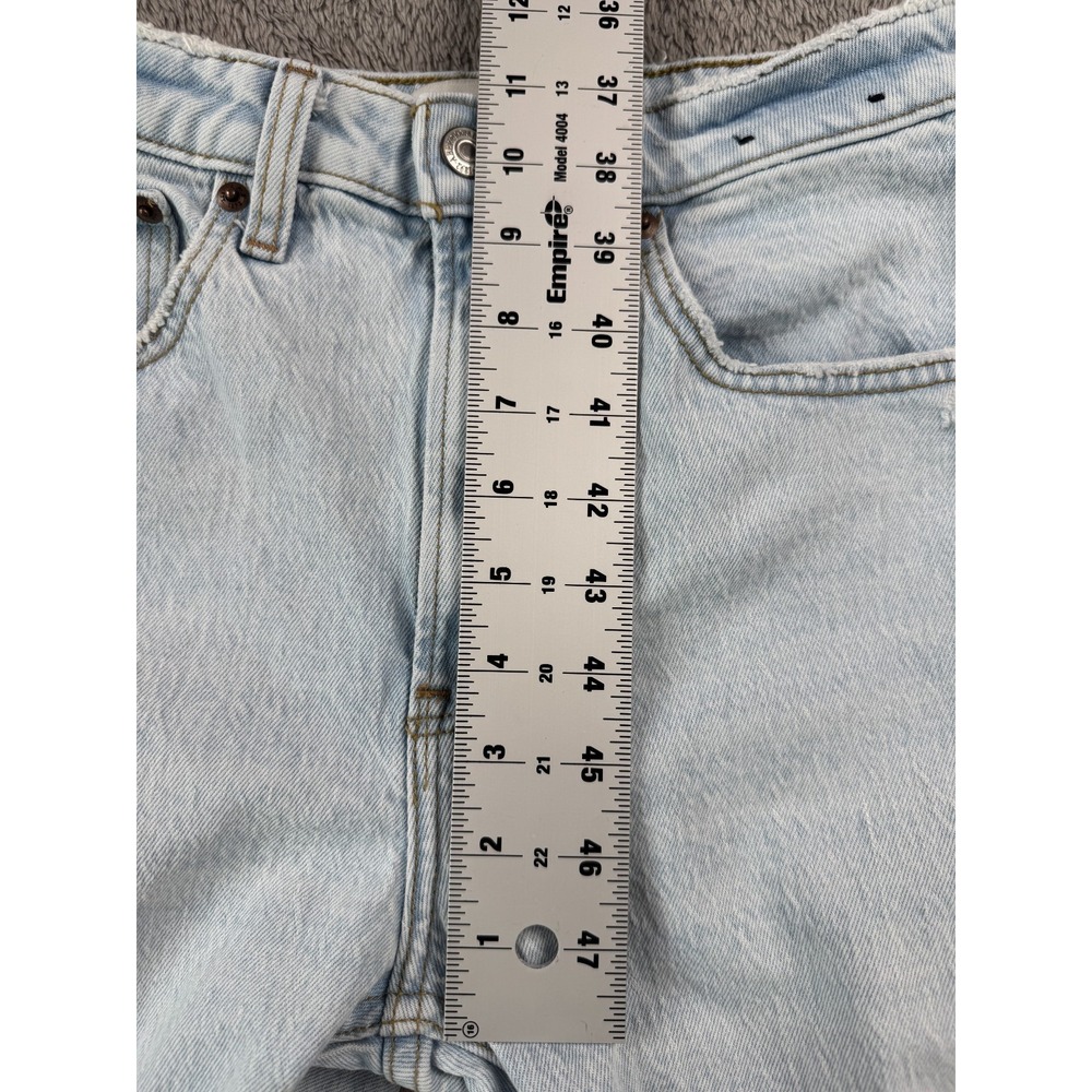 Abercrombie & Fitch Women's Jeans Size 25 Light Wash Curve Love 90s Relaxed - Picture 9 of 9